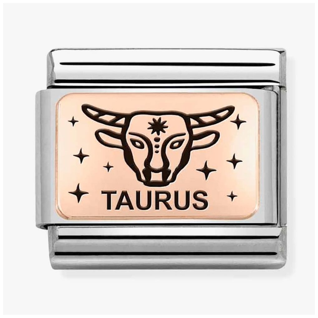 Nomination 430112/02 Classic Taurus Rose Gold Charm Jewellery