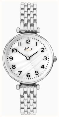 Limit Classic Quartz (30mm) Mother-of-Pearl Dial / Silver Link Bracelet 6496