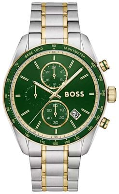 BOSS Grand Prix Chonograph Green Dial  BOSS Watch 1514345