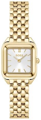 BOSS Mae Petite Gold Plated Bracelet Whole Dial Watch And Bracelet Gift Set 1570203