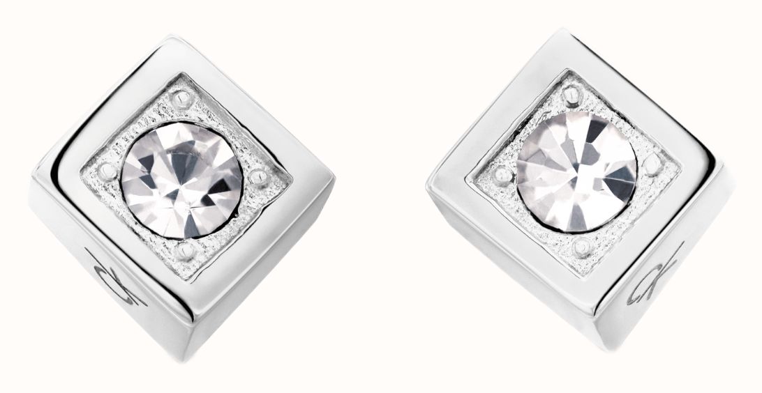 Calvin Klein Ladies Stainless Steel Stud Earrings 35000980 - alternate view 2