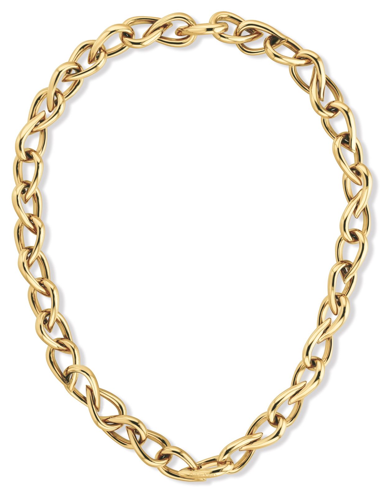 Calvin Klein 35000954 SCULPTURED DROPS Gold-Plated Chunky Jewellery