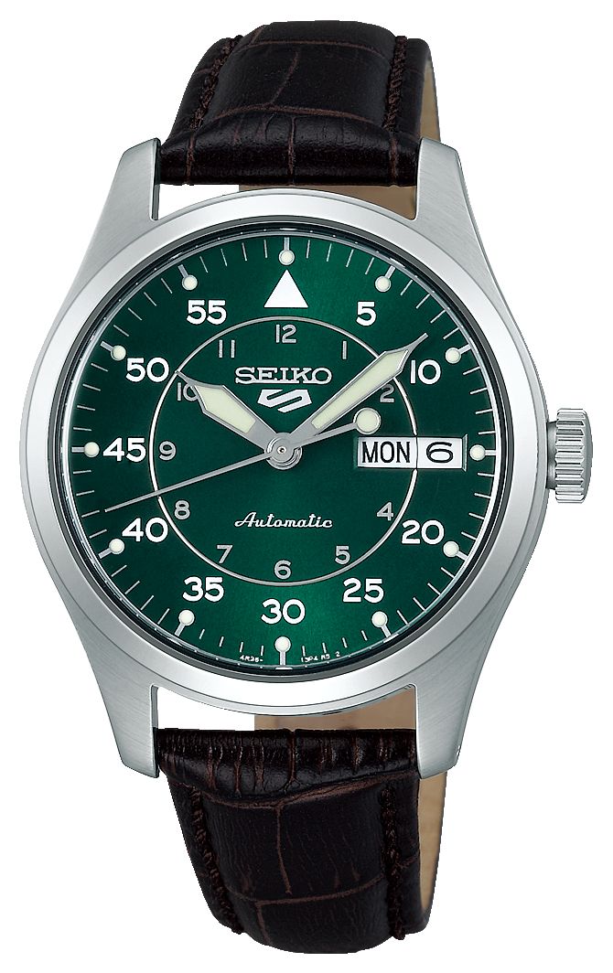 Seiko SRPJ89K1 5 ‘Kelly Green Flieger’ Suit Style Watch