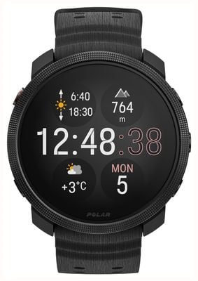 Polar Vantage M3 Multisport GPS Smartwatch Night Black (S-L) 900112398