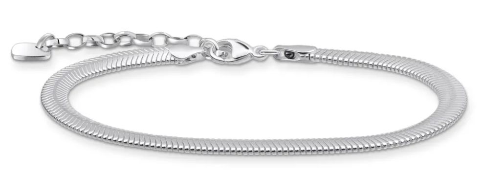 Thomas Sabo A2169-001-21-L19V Women's Sterling Silver Snake Jewellery
