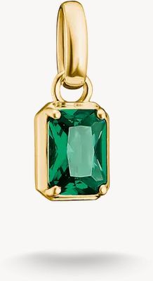 Thomas Sabo THOMAS SABO Charm Club Connect 18ct Yellow Gold Plated May Birthstone Charm. CC1333-M01-34