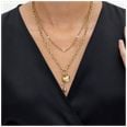 BOSS Jewellery Amara Gold Tone Ion Plated Stainless Steel Crystal Necklace 1580883 - alternate view 3