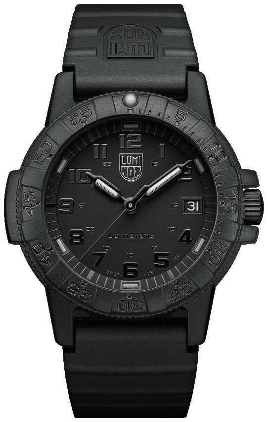 Luminox XS.0301.BO.L Sea Turtle 0300 Series Blackout Black Watch