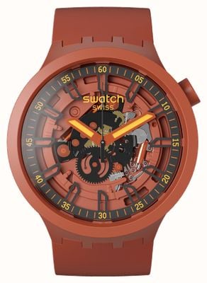 Swatch Big Bold OPEN HEARTS Red Watch SB01R100