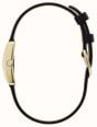 Olivia Burton 16mm Mini Grove Gold & Black Leather Strap 24000437 - alternate view 4