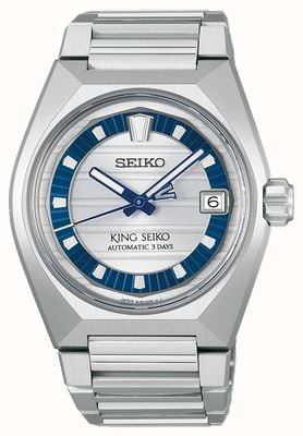 Seiko 145th Anniversary King Seiko VANAC Limited Edition (41mm) White Dial / Stainless Steel Bracelet HKF004J1