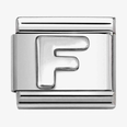 Nomination Classic Letter F Oxidised Charm 330113/06