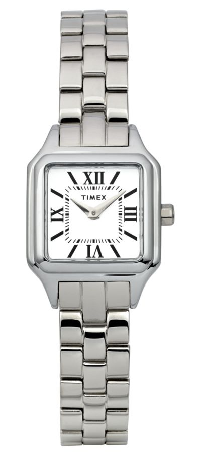 Timex TW2Y23800 Addison (23mm) White Dial / Stainless Steel Watch