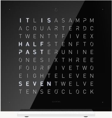 QLOCKTWO EARTH 13.5 PURE EDITION BLACK ICE TEA (English) T4PENBI-UK