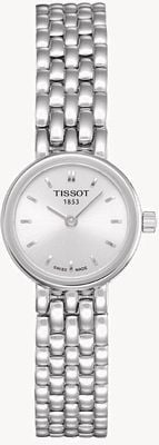 Tissot Women's Lovely Stainless Steel Bracelet Plated Silver Dial T0580091103100