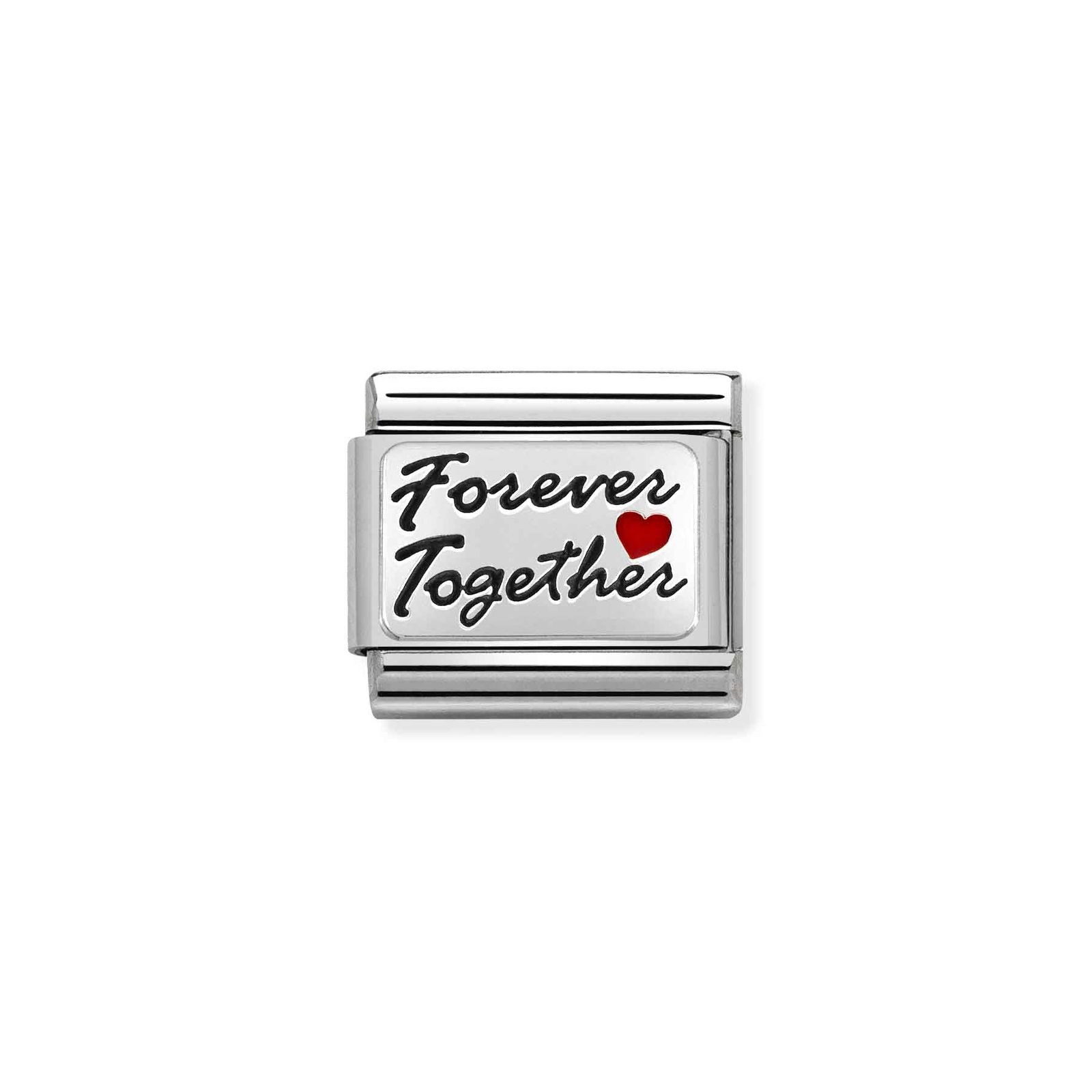 Nomination 330208/53 Classic Forever Together Oxidised Jewellery