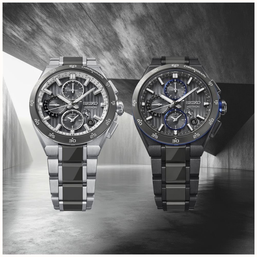 Seiko Astron GPS Solar Dual Time Chronograph (43.2mm) ‘Day Advanced Grey’ Dial / Titanium Bracelet HAB007J1 - alternate view 4