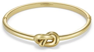 Olivia Burton Classic Lover's Knot Gold-Plated Bangle 24100223
