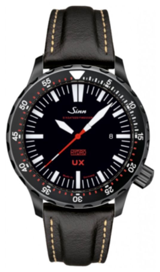 Sinn 403.060 LEATHER Men's UX S EZM 2B Leather Strap Watch