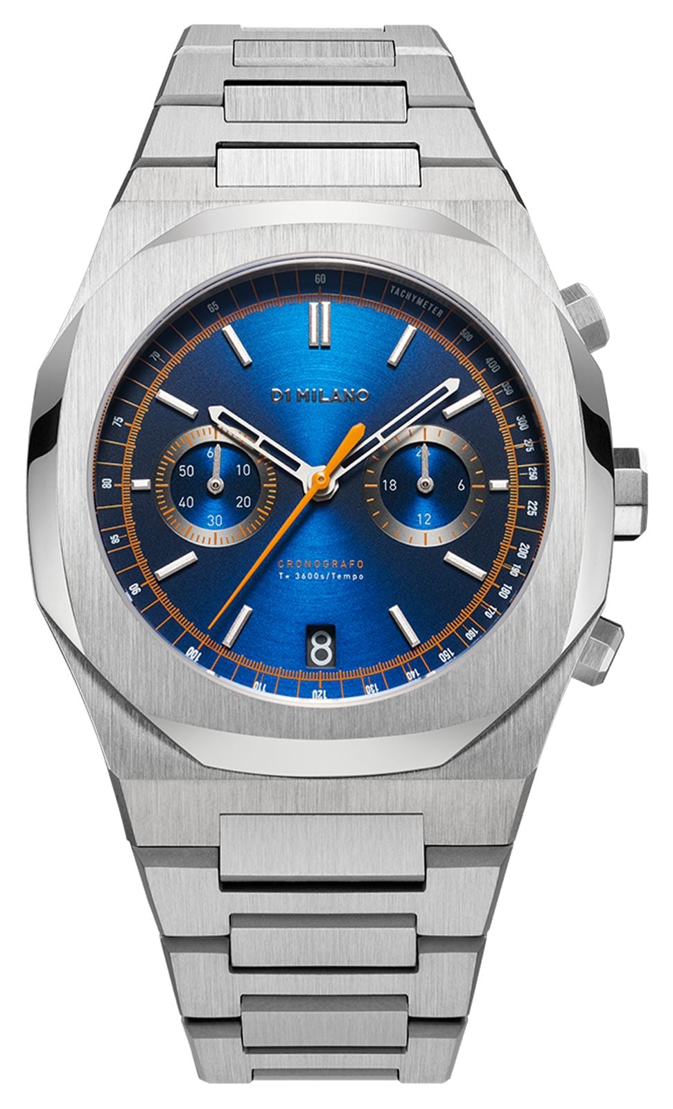 D1 Milano CHBJ09 Cronografo Royal Blue (41.5mm) Sunray Blue Watch