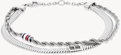 Tommy Hilfiger Women's Layered Set Silver Bracelet 2780981