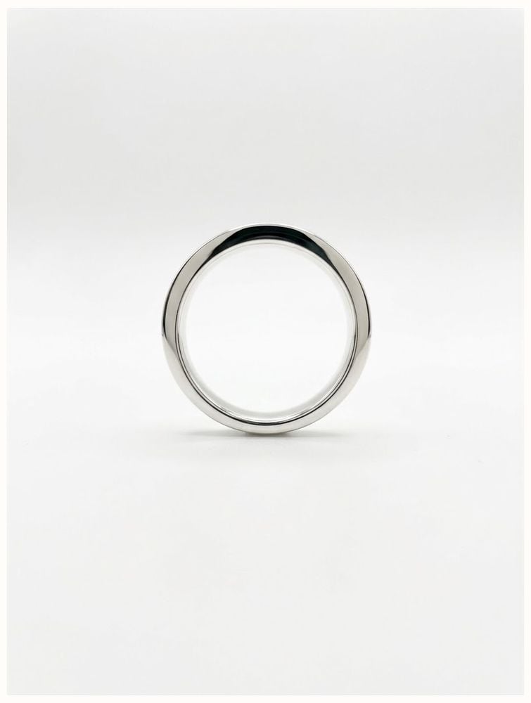 1ct Baguette & Round Brilliant Natural Diamond 18ct White Gold Half Eternity Ring RBR-390-050-100-18W-N - alternate view 3