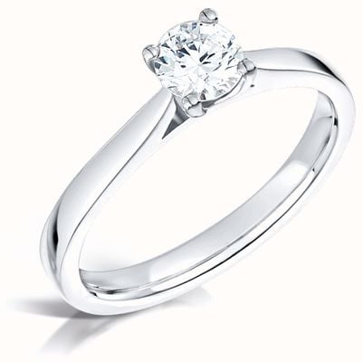 Certified Diamond 0.31ct H SI1 GIA Diamond Engagement Ring FCD28380