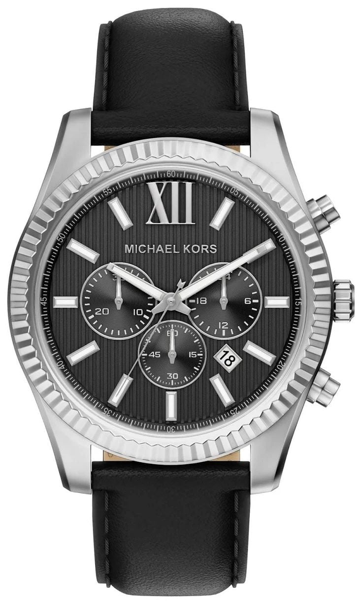 Michael Kors MK9297 Men's Lexington Chronograph Black Watch