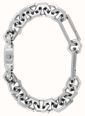 Olivia Burton 20mm Hex Link Mini Silver Bracelet 24000393 - alternate view 3
