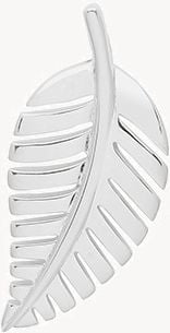 Silver 3D Leaf Pendant G61074