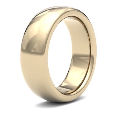 James Moore Wedding Rings | 9ct Yellow Gold | 7mm | ExtraHeavy | Premium Court | AG_7LZP-9Y