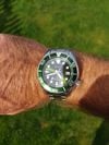 Customer picture of Seiko Prospex Diver Sumo Green Men's Stainless Steel SPB103J1