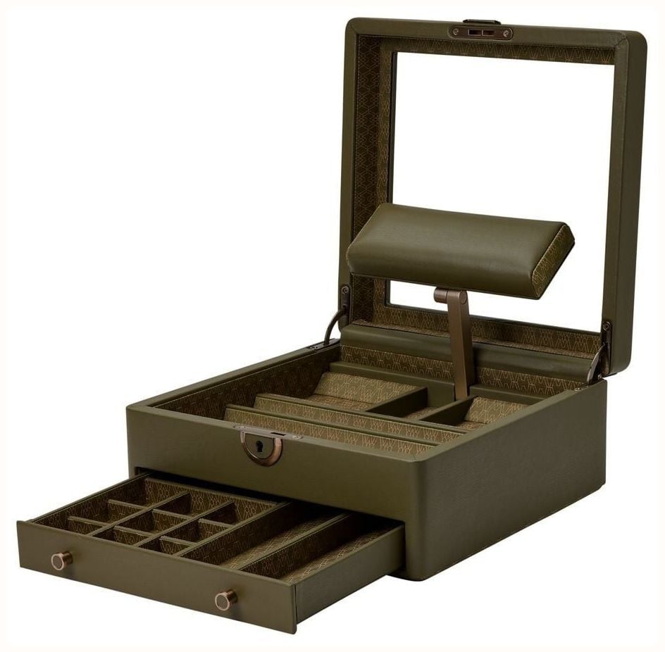 WOLF Earth Watch Stand Box Olive 190741 190741 - alternate view 2