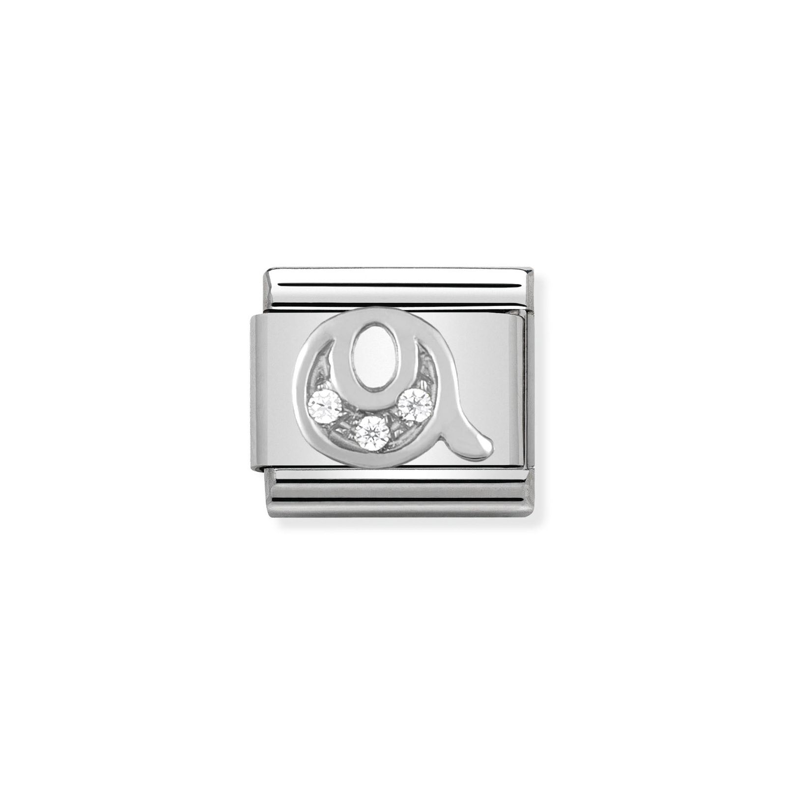 Nomination 330301/17 Classic Letter Q Sterling Silver & Jewellery