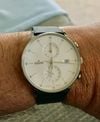 Customer picture of Junghans FORM C Chronoscope Calfskin Black Strap 41/4770.00