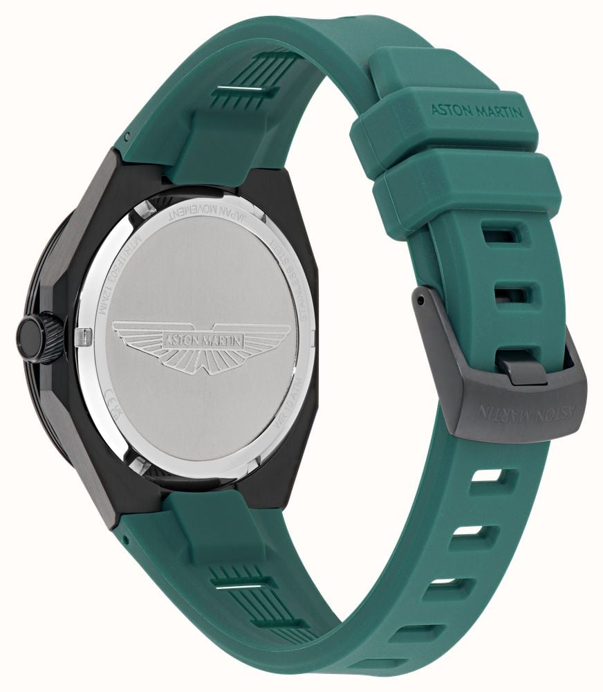 Aston Martin Thrill TKS W Quartz Multifunction (42mm) Podium Green Dial / Podium Green Silicone Strap MTRI1F503 - alternate view 4