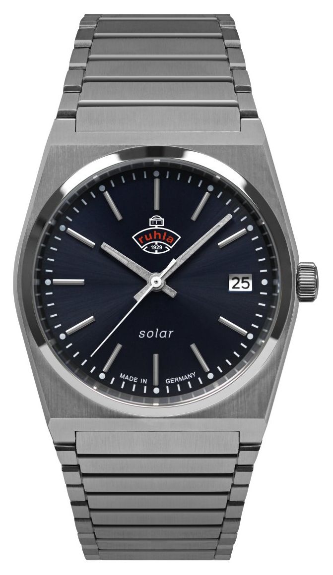 RUHLA 4641M3 Space Control XS Solar (35mm) Dark Blue Dial / Watch