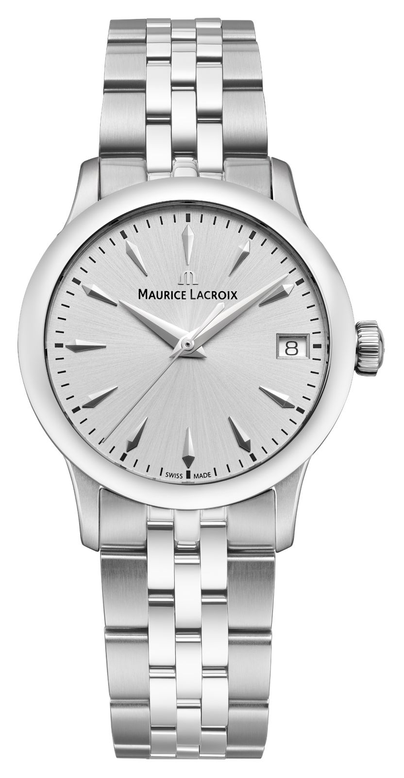 Maurice Lacroix 751006-SS002-130-1 1975 Quartz (33mm) Silver Watch