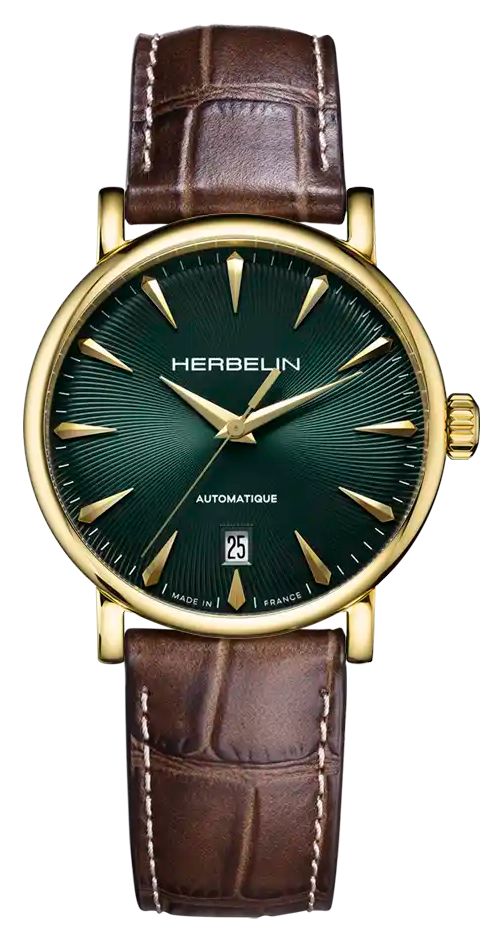 Herbelin 2047P16MA Inspiration Automatic (38mm) Green Watch