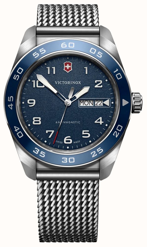 Victorinox Swiss Army Quartz (42mm) Blue Dial Stainless Steel