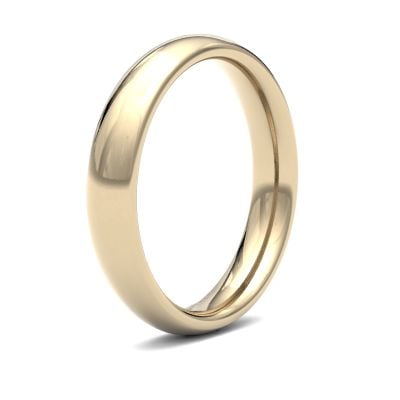 James Moore Wedding Ring  | 4mm | Heavy | Size Traditional Court | AG_4GHC-9Y AG_4GHC-9Y