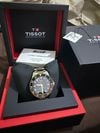 Customer picture of Tissot Seastar 1000 Quartz GMT (40mm) Black Dial / Two-Tone Stainless Steel Bracelet T1208522205100