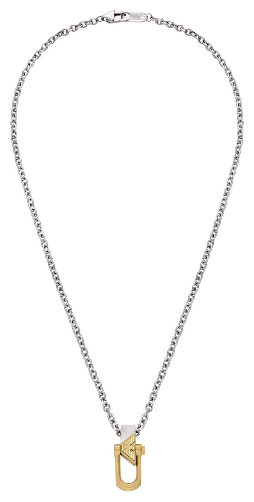 Emporio Armani EGS3243040 Eagle Logo Necklace - Stainless Jewellery