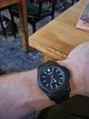 Customer picture of Victorinox INOX Set | Carbon | Automatic | Black Rubber Strap 241866.1