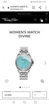 Customer picture of Thomas Sabo Women's Glam And Soul Divine Watch Turquoise Dial WA0317-201-215-33