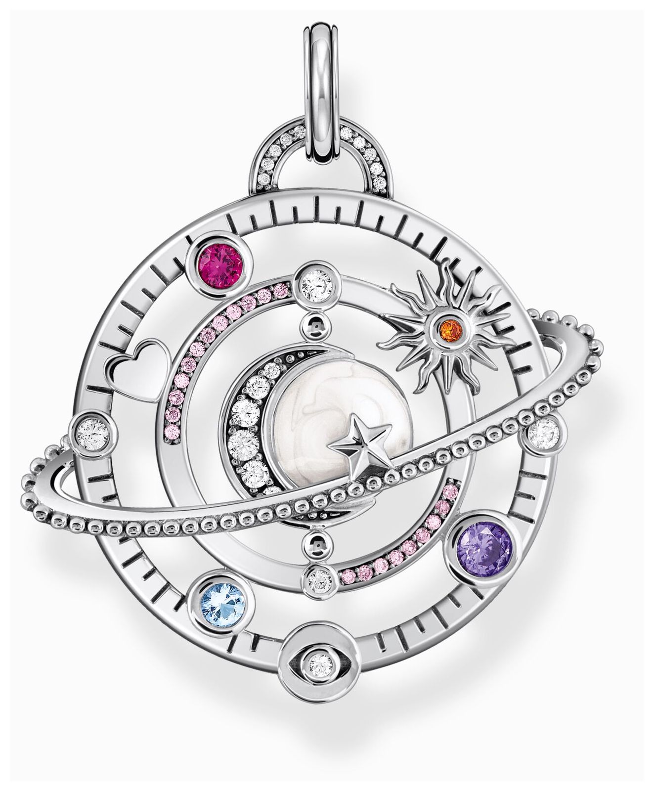 Thomas Sabo PE953-318-7 Cosmic Pendant Sterling Silver Jewellery
