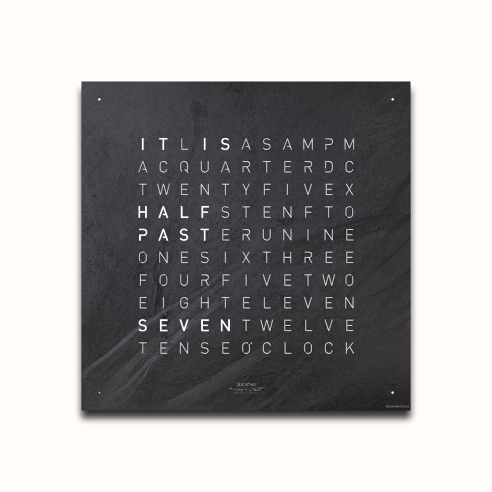 QLOCKTWO QT4ENMM-UK BLACK