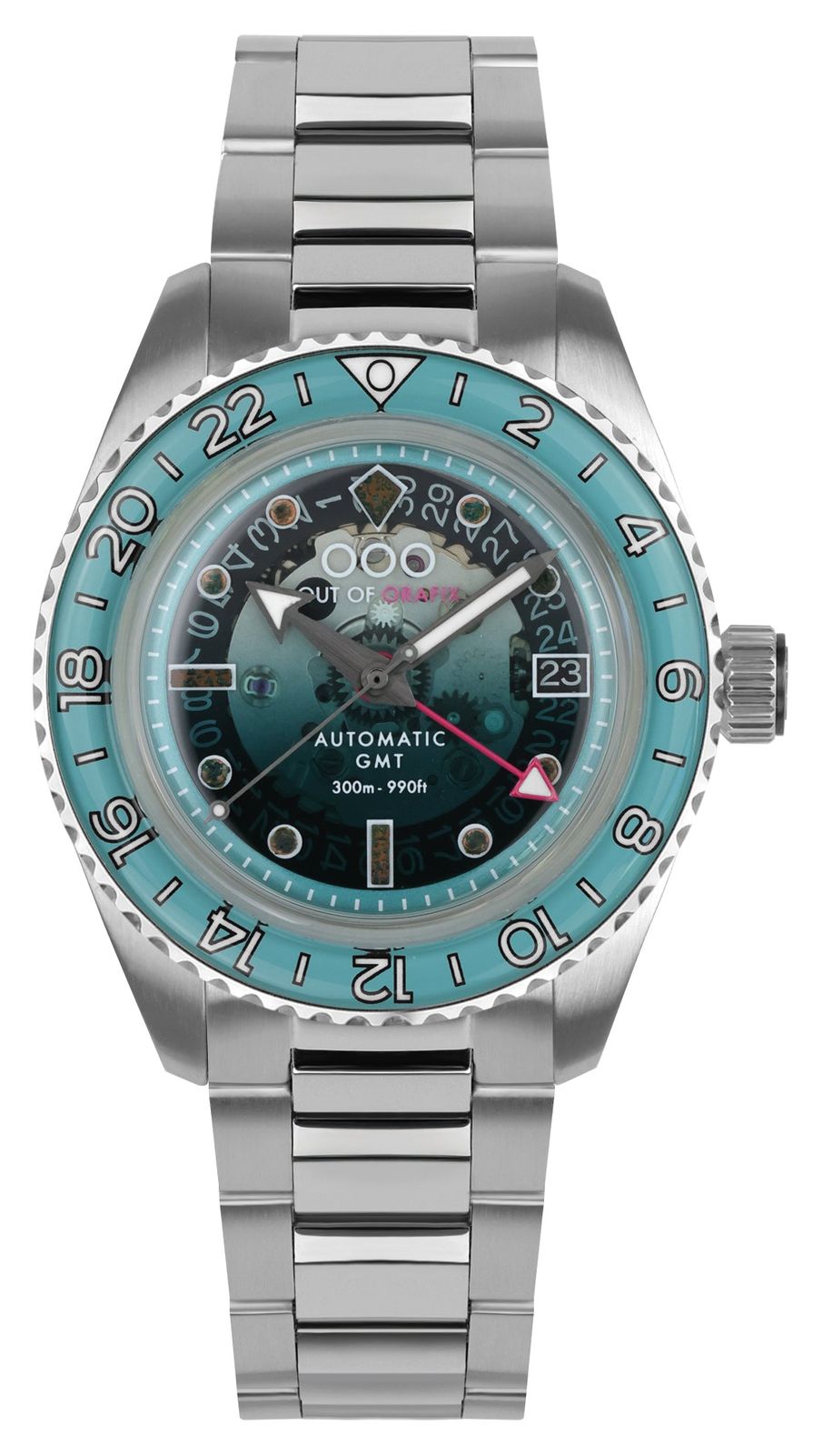 Out Of Order OOO.001-25.OR Blue Lagoon Limited Edition Watch