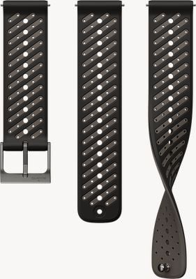 Suunto Athletic 8 All Black Silicone Strap - 22mm (S+M) - STRAP ONLY SS051213000
