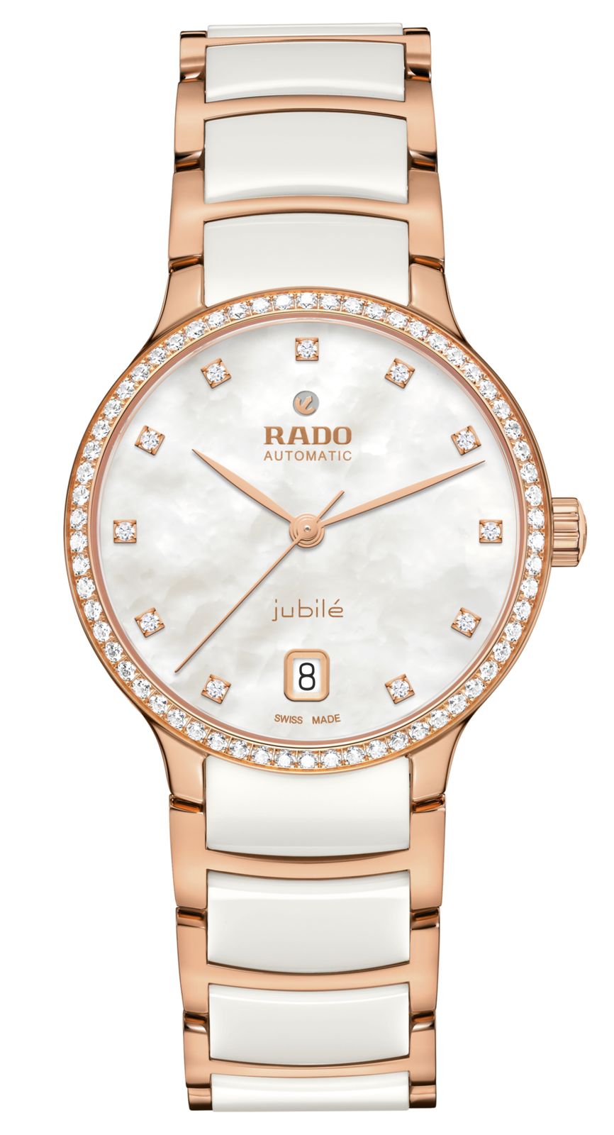RADO R30230902 Centrix Automatic Diamonds (35mm) White Watch